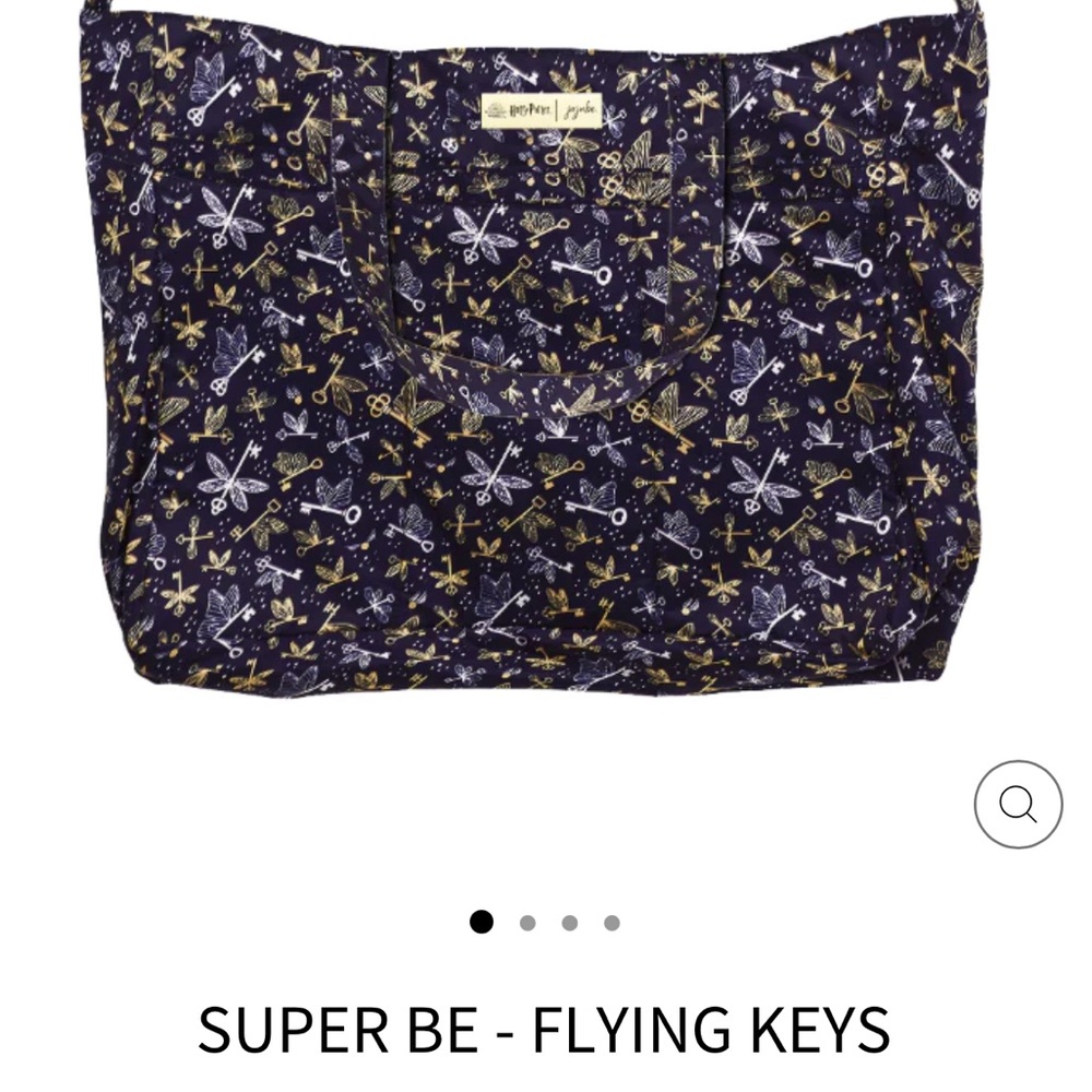 Jujube Superbe Baby Bag Harry Potter Flying keys soft light weight bag
